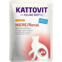 KATTOVIT Feline Diet Nassfutter Katze Niere/Renal Adult Huhn 96x85 g von Kattovit