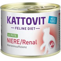 KATTOVIT Feline Diet Nassfutter Katze Niere/Renal Adult Pute 24x185 g KATTOVIT Feline Diet Nassfutter Katze Niere/Renal Adult Pute 24x185 g von Kattovit