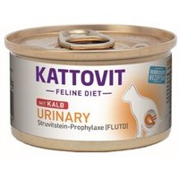 KATTOVIT Feline Diet Nassfutter Katze Urinary Adult Kalb 24x85 g von Kattovit
