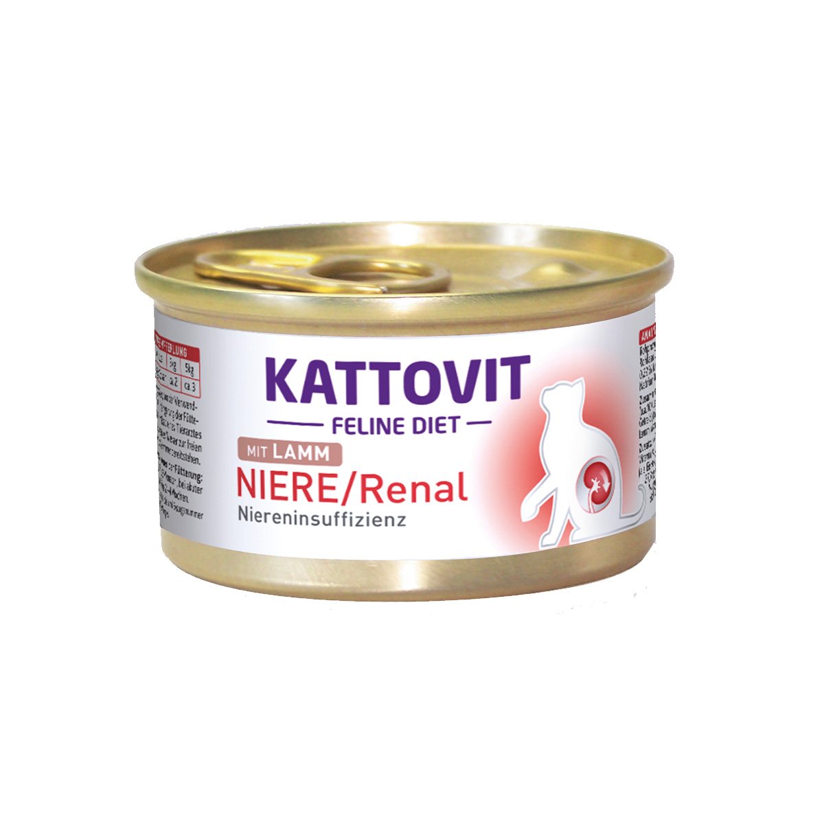 KATTOVIT Feline Diet Niere/Renal Lamm 12x85g KATTOVIT Feline Diet Niere/Renal Lamm 12x85g von Kattovit