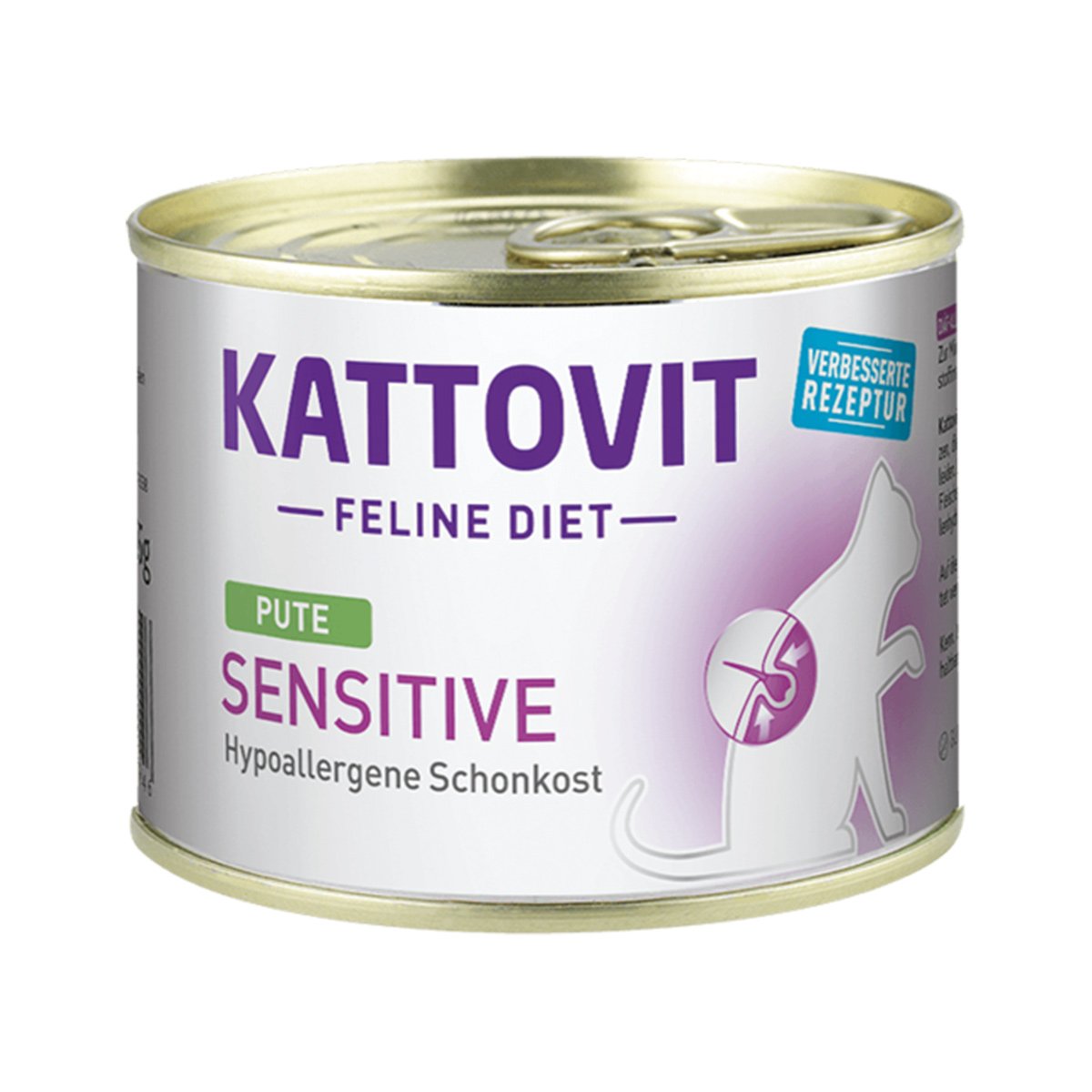 KATTOVIT Feline Diet Sensitive Pute 12x85g von Kattovit