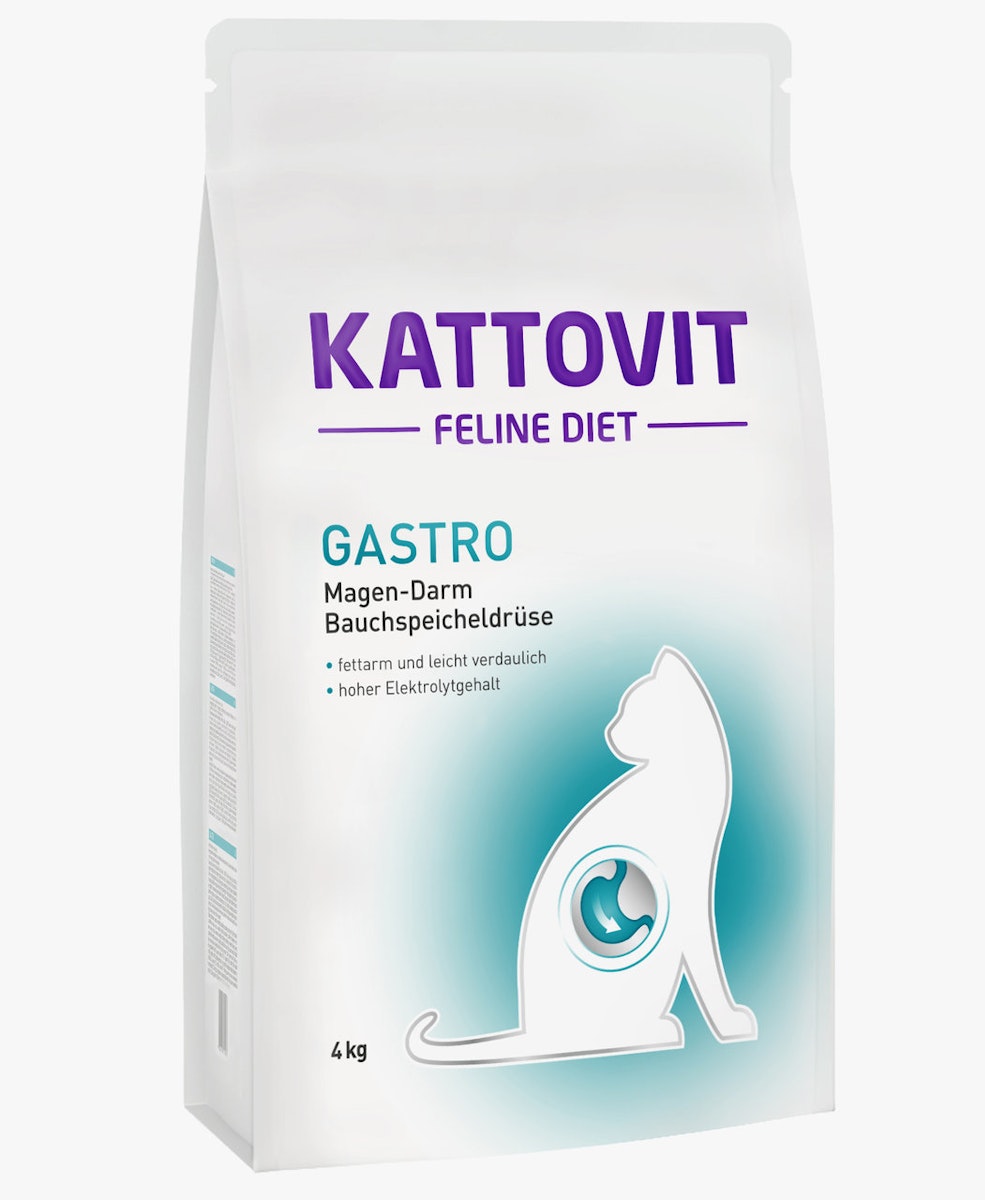 KATTOVIT Feline Gastro Katzentrockenfutter Diätnahrung von Kattovit