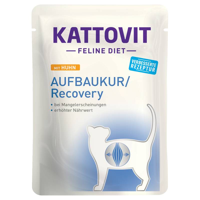 Kattovit Aufbaukur Pouches 24 x 85 g - Huhn von Kattovit