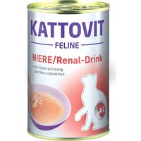 Kattovit Drink Niere/Renal - 12 x 135 ml mit Huhn von Kattovit