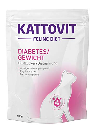 Kattovit Feline Diabetes/Gewicht 6x400g von Kattovit