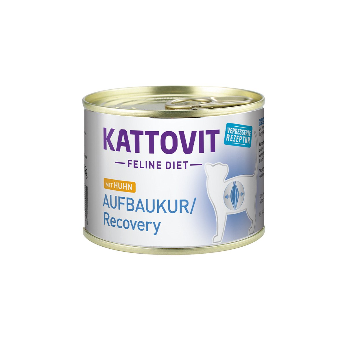 Kattovit Feline Diet Aufbaukur/Recovery Huhn 12x185g von Kattovit