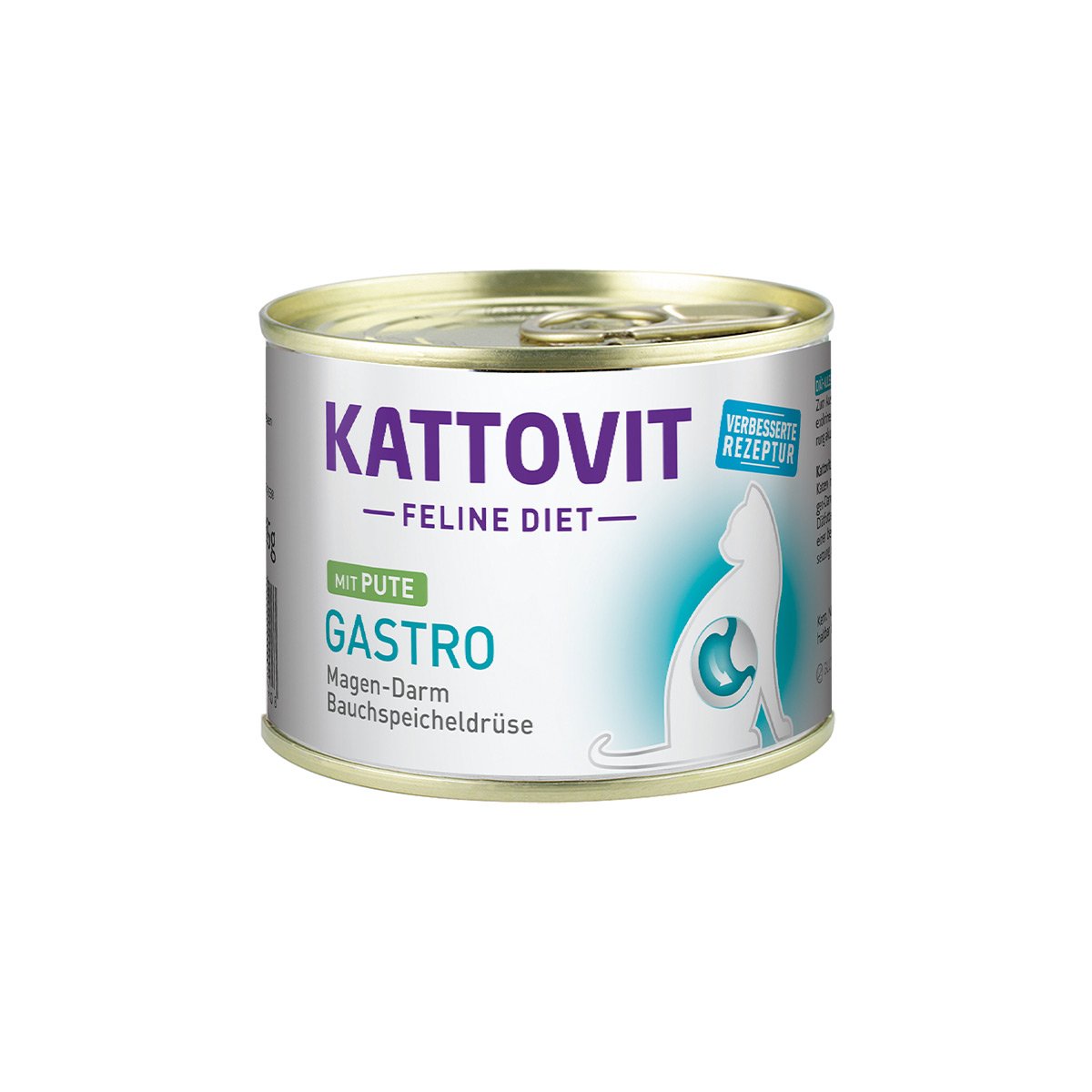 Kattovit Feline Diet Gastro Pute 12x185g von Kattovit