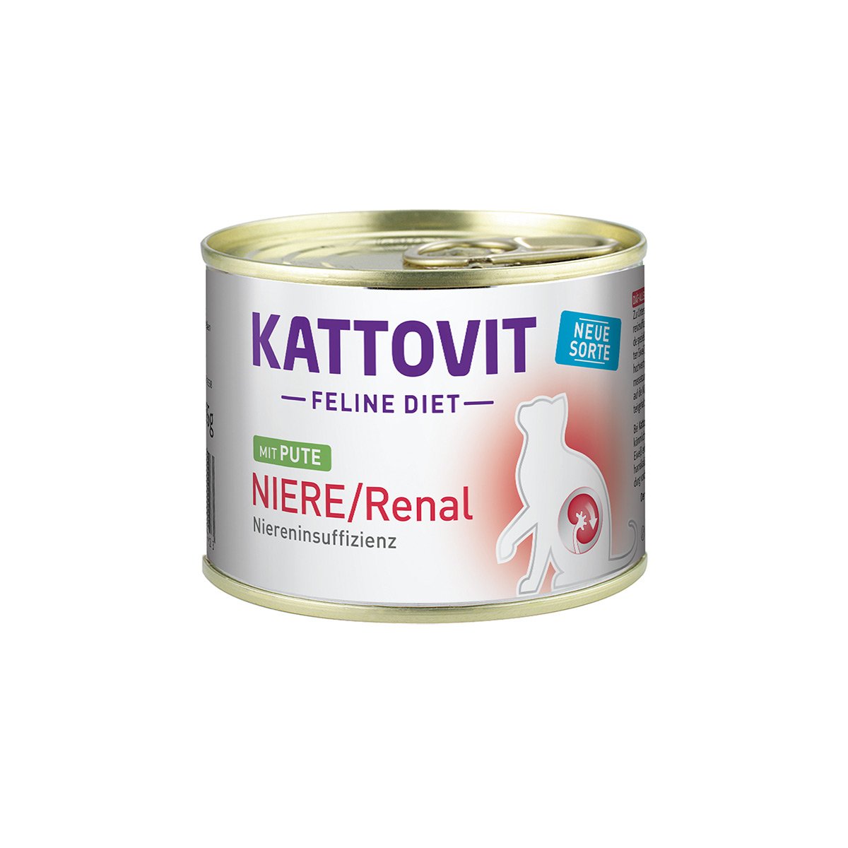 Kattovit Feline Diet Niere Renal Pute 12x185g von Kattovit
