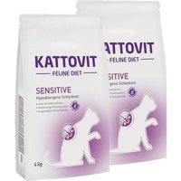 KATTOVIT Feline Diet Sensitive 2x4 kg von Kattovit