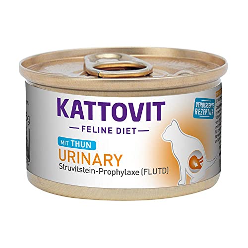 Kattovit Feline Diet Urinary Thun, 85 g - 12 stück von Kattovit