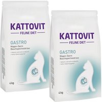 KATTOVIT Feline Gastro 2x4 kg von Kattovit