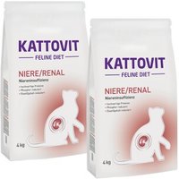 KATTOVIT Feline Nierendiät 2x4 kg von Kattovit