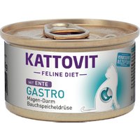 Kattovit Gastro 85 g Dose - Ente 12 x 85 g von Kattovit