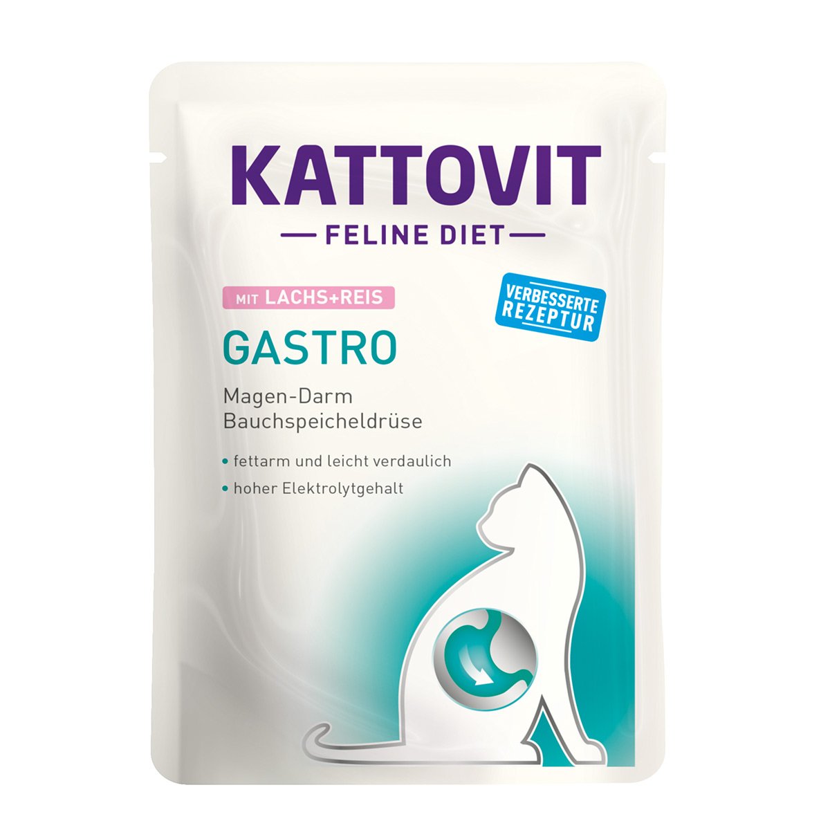 Kattovit Gastro Lachs und Reis 24x85g Kattovit Gastro Lachs und Reis 24x85g von Kattovit