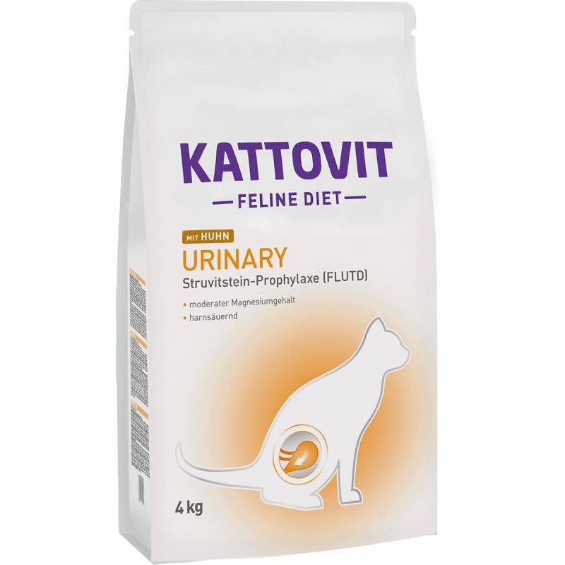 Kattovit Katzenfutter Urinary Huhn 2x4kg von Kattovit
