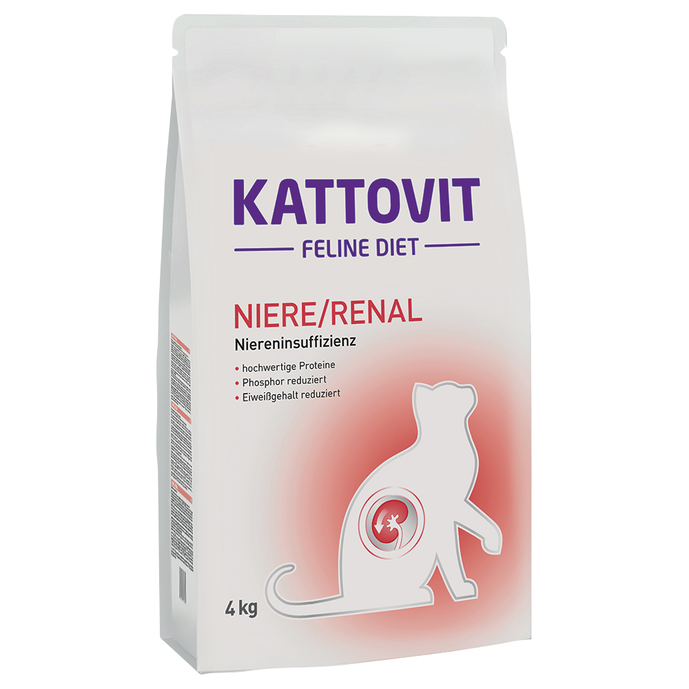 Kattovit Niere/Renal (Niereninsuffizienz) - Sparpaket: 2 x 4 kg von Kattovit