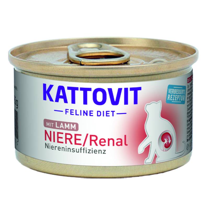 Kattovit Niere/Renal 12 x 85 g - Lamm von Kattovit