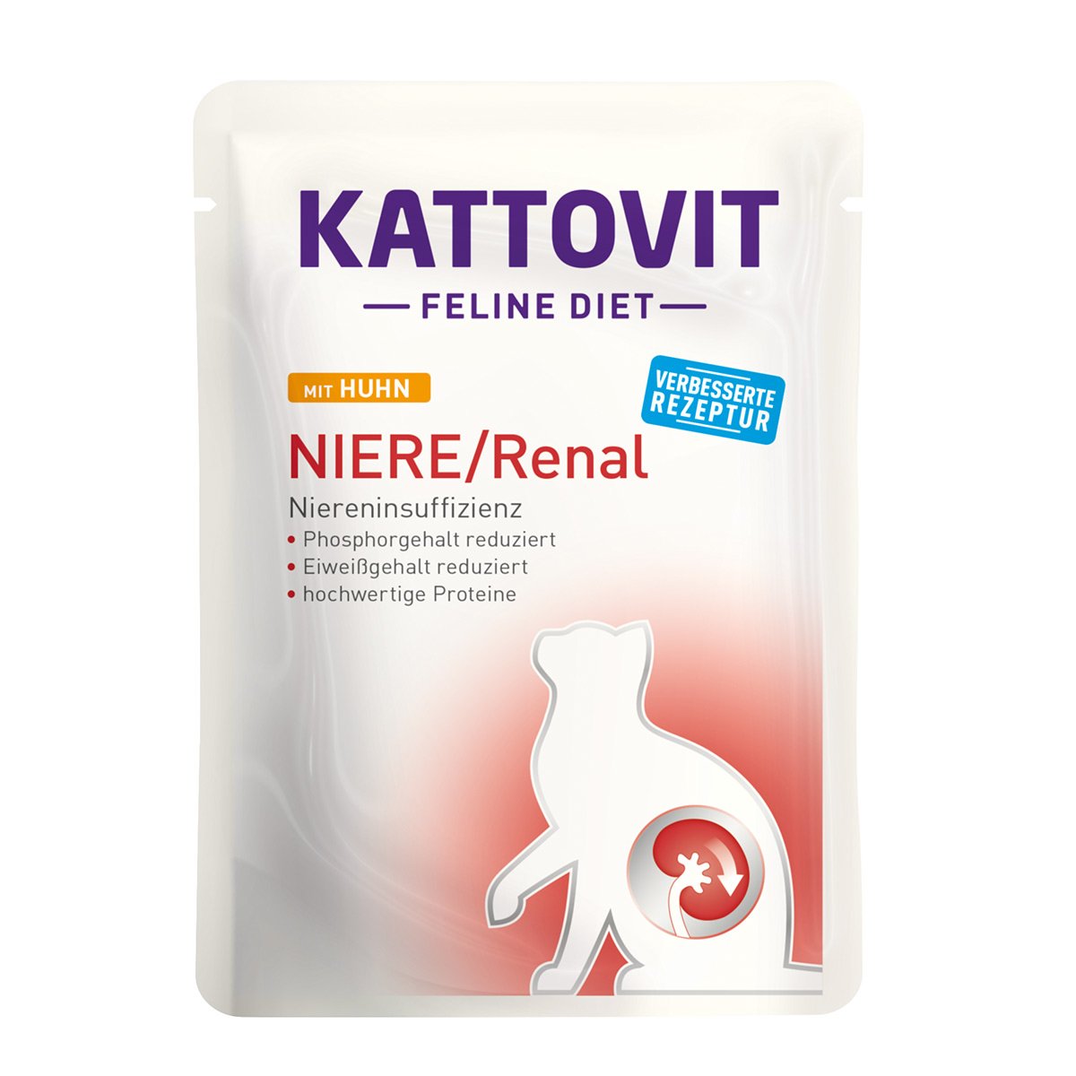 Kattovit Niere/Renal Huhn 24x85g von Kattovit