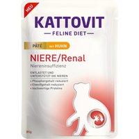 Kattovit Niere/Renal Paté 10 x 85 g - mit Huhn von Kattovit