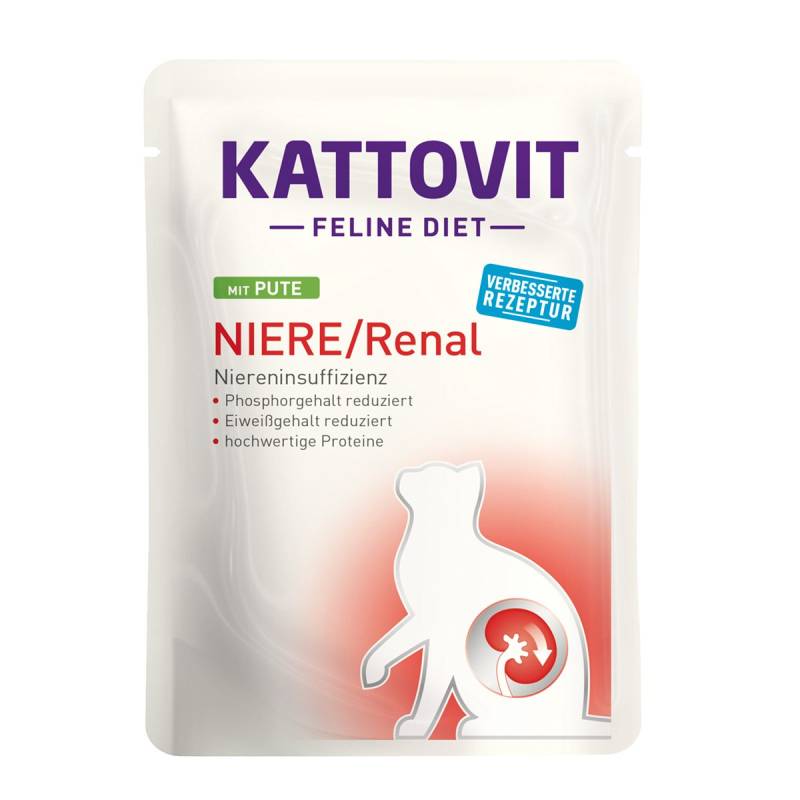 Kattovit Niere/Renal Pute 24x85g von Kattovit