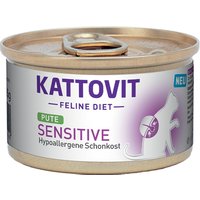 Kattovit Sensitive 85 g Dose - Pute 12 x 85 g von Kattovit