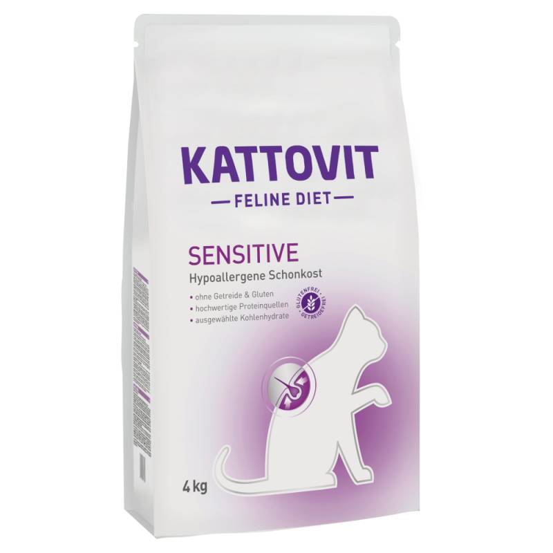 Kattovit Sensitive - Sparpaket: 2 x 4 kg von Kattovit