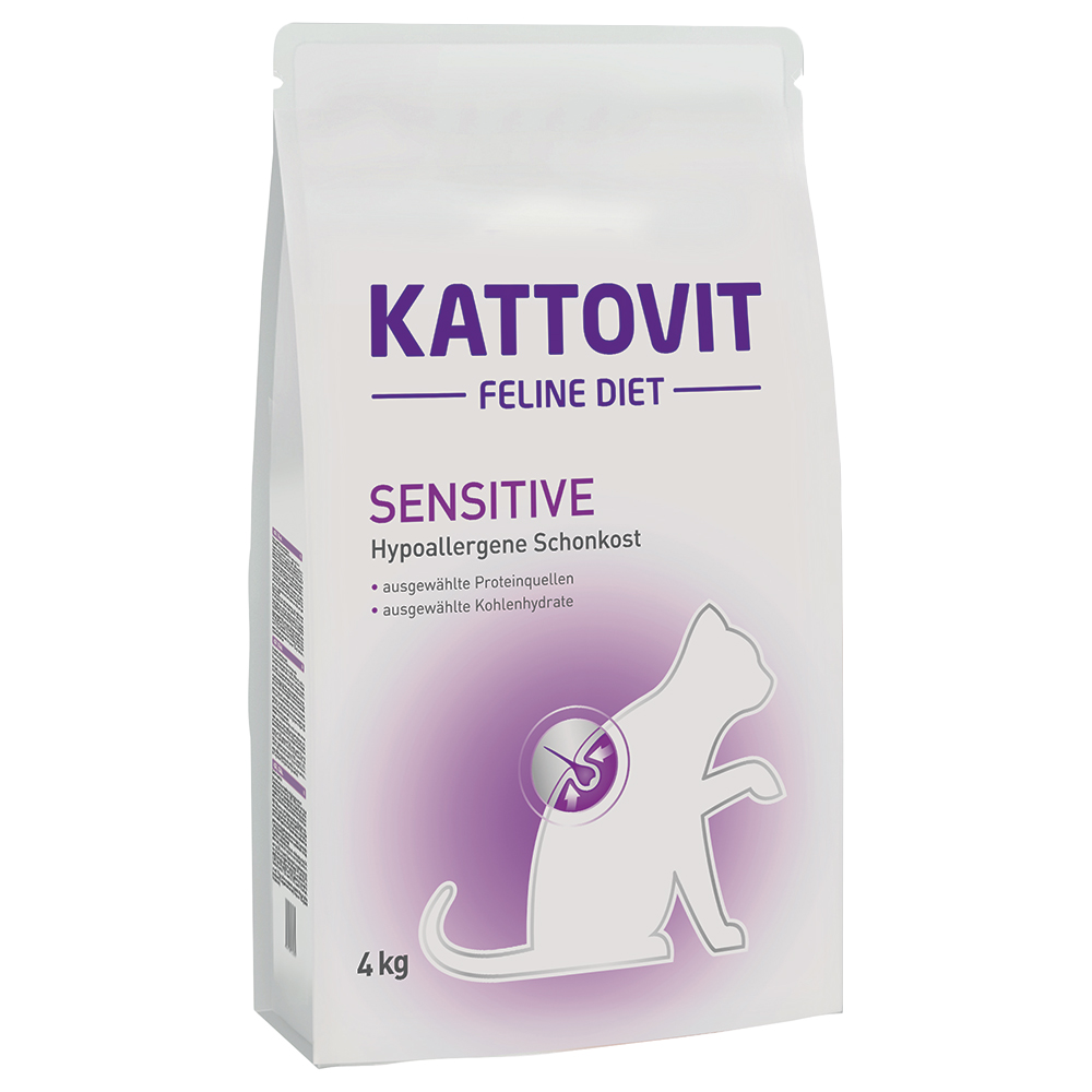 Kattovit Sensitive - Sparpaket: 2 x 4 kg von Kattovit