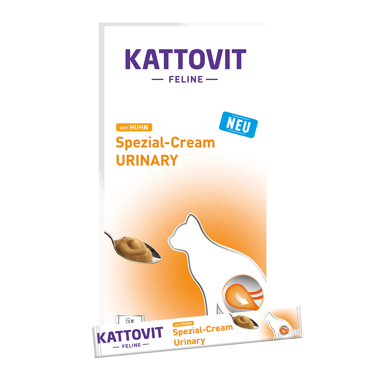 Kattovit Spezial-Cream Urinary mit Huhn 6x15g Kattovit Spezial-Cream Urinary mit Huhn 6x15g von Kattovit