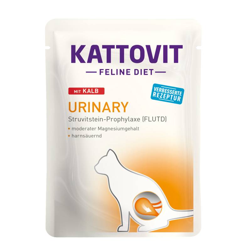 Kattovit Urinary Kalb 24x85g von Kattovit