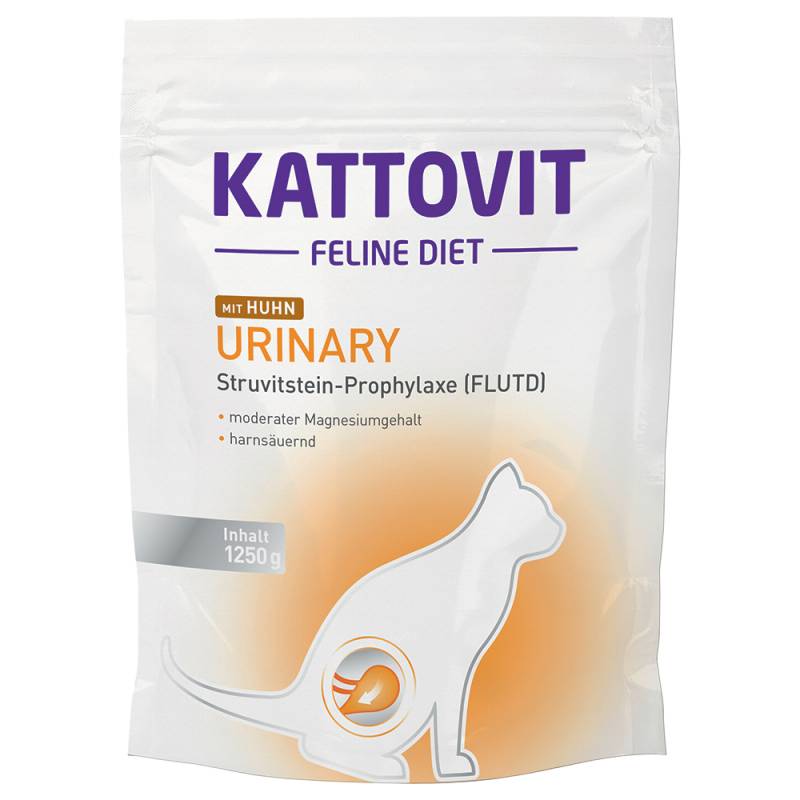 Kattovit Urinary Trockenfutter mit Huhn - 1,25 kg von Kattovit