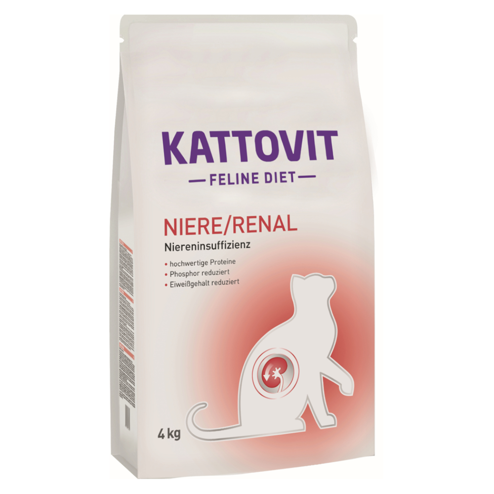 Sparpaket Kattovit 2 x 4 kg - Niere/Renal (Niereninsuffizienz) von Kattovit