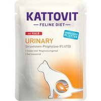 Sparpaket Kattovit Pouches 48 x 85 g - Urinary Kalb von Kattovit