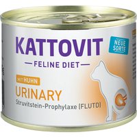 Sparpaket Kattovit Spezialdiät 24 x 185 g - Urinary Huhn (24 x 185 g) von Kattovit