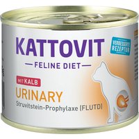 Sparpaket Kattovit Spezialdiät 24 x 185 g - Urinary Kalb (24 x 185 g) von Kattovit