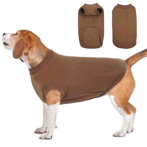 Katzinst Hunde-Shirt, T-Shirts für kleine, mittelgroße und große Hunde, Pullover für Sommer, Frühling, Herbst, Hunde-Top-Pyjama für Hunde, Jungen, Mädchen, leichte Hundeweste, Größe XS - XXL, Katzinst Hunde-Shirt, T-Shirts für kleine, mittelgroße und große Hunde, Pullover für Sommer, Frühling, Herbst, Hunde-Top-Pyjama für Hunde, Jungen, Mädchen, leichte Hundeweste, Größe XS - XXL, von Katzinst