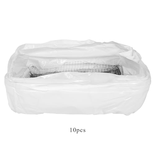 Kaufpart 10-teiliges Set Katzentoilette-Einsatzschale, wiederverwendbar, robuster Haustier-Siebbeutel für Katzen Kaufpart 10-teiliges Set Katzentoilette-Einsatzschale, wiederverwendbar, robuster Haustier-Siebbeutel für Katzen von Kaufpart