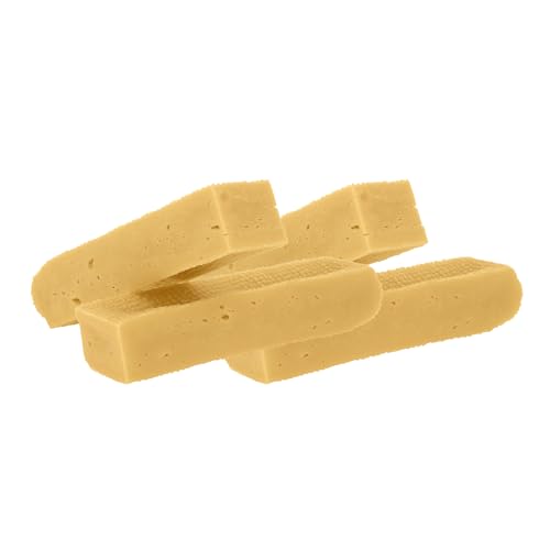 Kauies Kaukäse - 100% natürliche Käsestange für Hunde aus frischer Kuhmilch, proteinreich, laktosefrei, glutenfrei, Zahnpflege, Handmade in Germany - Größe XS (4 x 25g) für Hunde bis 4kg von Kauies