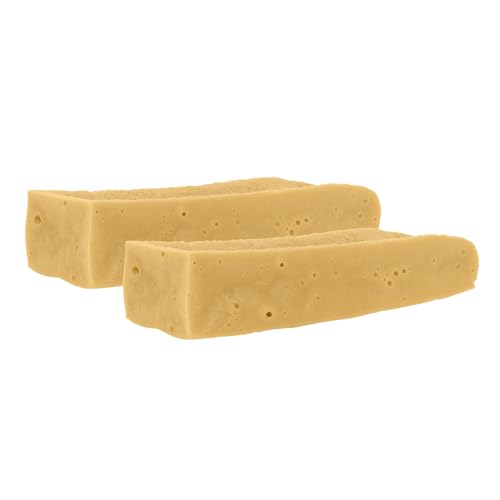 Kauies Kaukäse - 100% natürliche Käsestange für Hunde aus frischer Kuhmilch, proteinreich, laktosefrei, glutenfrei, Zahnpflege, Handmade in Germany - Größe XXL (2 x 200g) für Hunde bis 30kg von Kauies