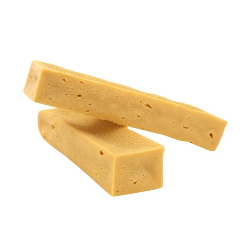 Kauies luftiger Kaukäse - 100% natürliche Käsestange für Hunde aus Kuhmilch, proteinreich, laktosefrei, glutenfrei, ideal für Welpen & Senioren, Made in Germany, Größe XL (2 x 125g) bis 20kg von Kauies