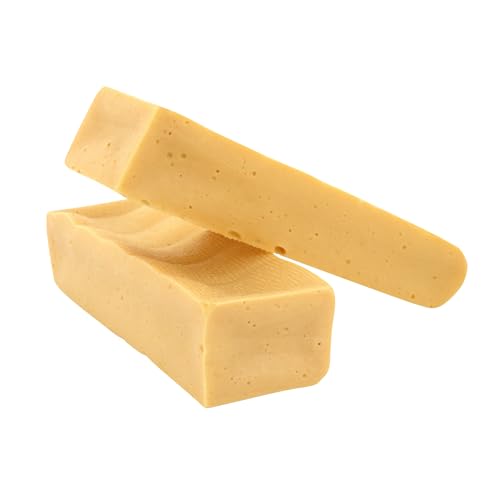 Kauies luftiger Kaukäse - 100% natürliche Käsestange für Hunde aus Kuhmilch, proteinreich, laktosefrei, glutenfrei, ideal für Welpen & Senioren, Made in Germany, Größe XXL (2 x 200g) bis 30kg von Kauies