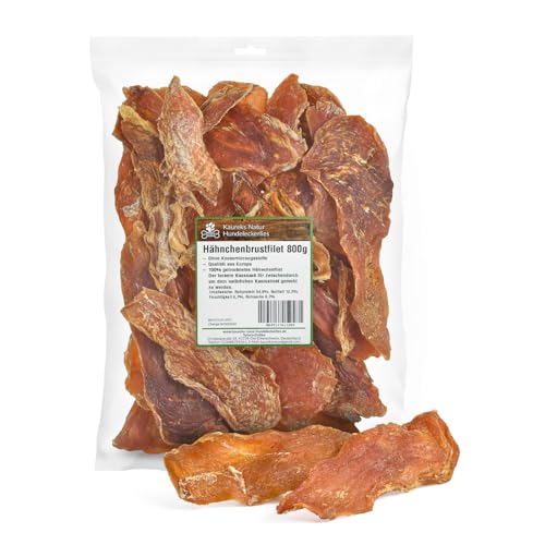 Hähnchenbrustfilet 800g I für Hunde I OHNE ZUSATZSTOFFE I wie Hänchenfüsse I Hänchenhälse Hähnchenbrustfilet 800g I für Hunde I OHNE ZUSATZSTOFFE I wie Hänchenfüsse I Hänchenhälse von Kaureks Natur Hundeleckerlies