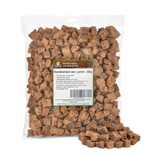 Kaureks Natur, Hundesnack aus Lamm 500g - hypoallergener Hunde-Kauartikel - Hunde - Snack - Kausnack - Leckerli von Kaureks Natur Hundeleckerlies
