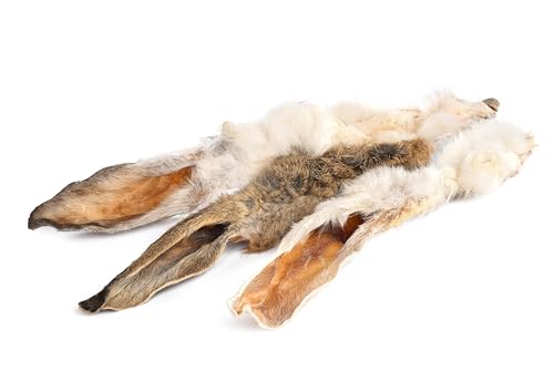 Kaureks Natur, Kaninchenohren mit Fell 200g, Hasenohren, fettarm, Kauartikel, Kausnack Kaureks Natur, Kaninchenohren mit Fell 200g, Hasenohren, fettarm, Kauartikel, Kausnack von Kaureks Natur Hundeleckerlies