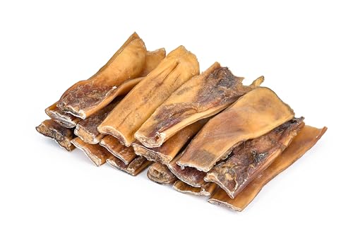 Kaureks Natur Hundeleckerlies, Rinderkopfhaut Premium 2 kg ca. 15 cm Kopfhaut mit Fleischstücken für Hunde, wie Rinderknochen Kaureks Natur Hundeleckerlies, Rinderkopfhaut Premium 2 kg ca. 15 cm Kopfhaut mit Fleischstücken für Hunde, wie Rinderknochen von Kaureks Natur Hundeleckerlies