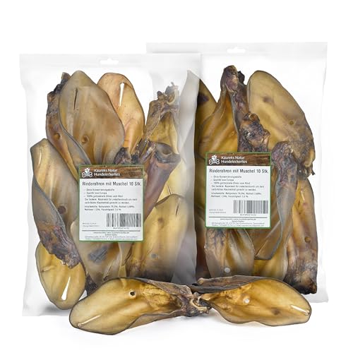 Kaureks Natur Hundeleckerlies, Rinderohren mit Muschel 20 STK. Kausnack, wie Rinderkopfhaut, Rinderohren Kaureks Natur Hundeleckerlies, Rinderohren mit Muschel 20 STK. Kausnack, wie Rinderkopfhaut, Rinderohren von Kaureks Natur Hundeleckerlies