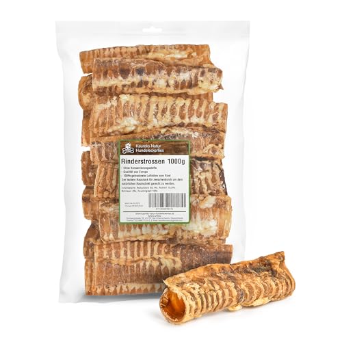 Kaureks Natur Hundeleckerlies, Rinderstrossen 1000g ca. 20cm, wie Rinderkopfhaut Kaureks Natur Hundeleckerlies, Rinderstrossen 1000g ca. 20cm, wie Rinderkopfhaut von Kaureks Natur Hundeleckerlies