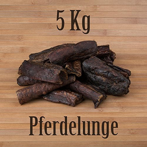 5 Kg Pferdelunge wie Rinderlunge Rinderpansen Allergiefutter Kausnack Kauartikel von Kauzeit