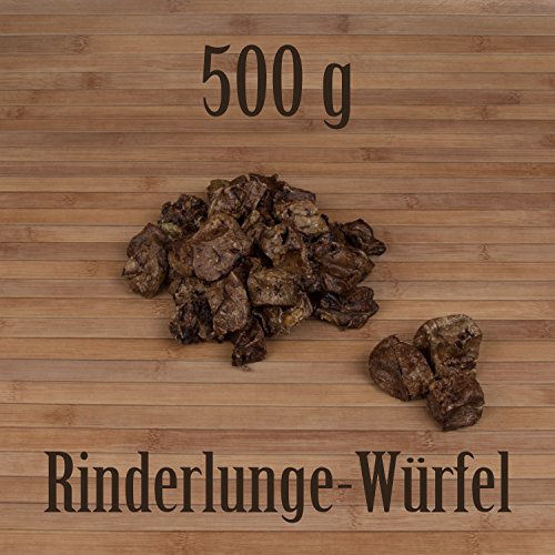 500g Rinderlunge Würfel fettarm Leckerlie Belohnung Traning Kausnack Kauartikel 500g Rinderlunge Würfel fettarm Leckerlie Belohnung Traning Kausnack Kauartikel von Kauzeit