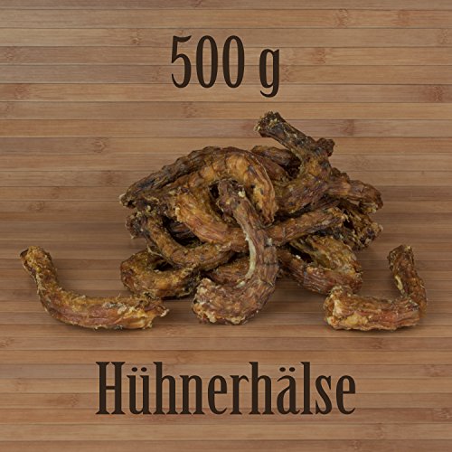 Hähnchenhälse 500g Hühnerhälse wie Hühnerfüsse o. Putenhälse Kausnack von Ewbob