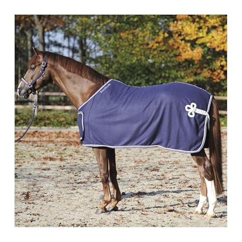 Fleece-Abschwitzdecke mit Brustlatz - abnehmbar Fleece-Abschwitzdecke mit Brustlatz - abnehmbar von Kavalkade